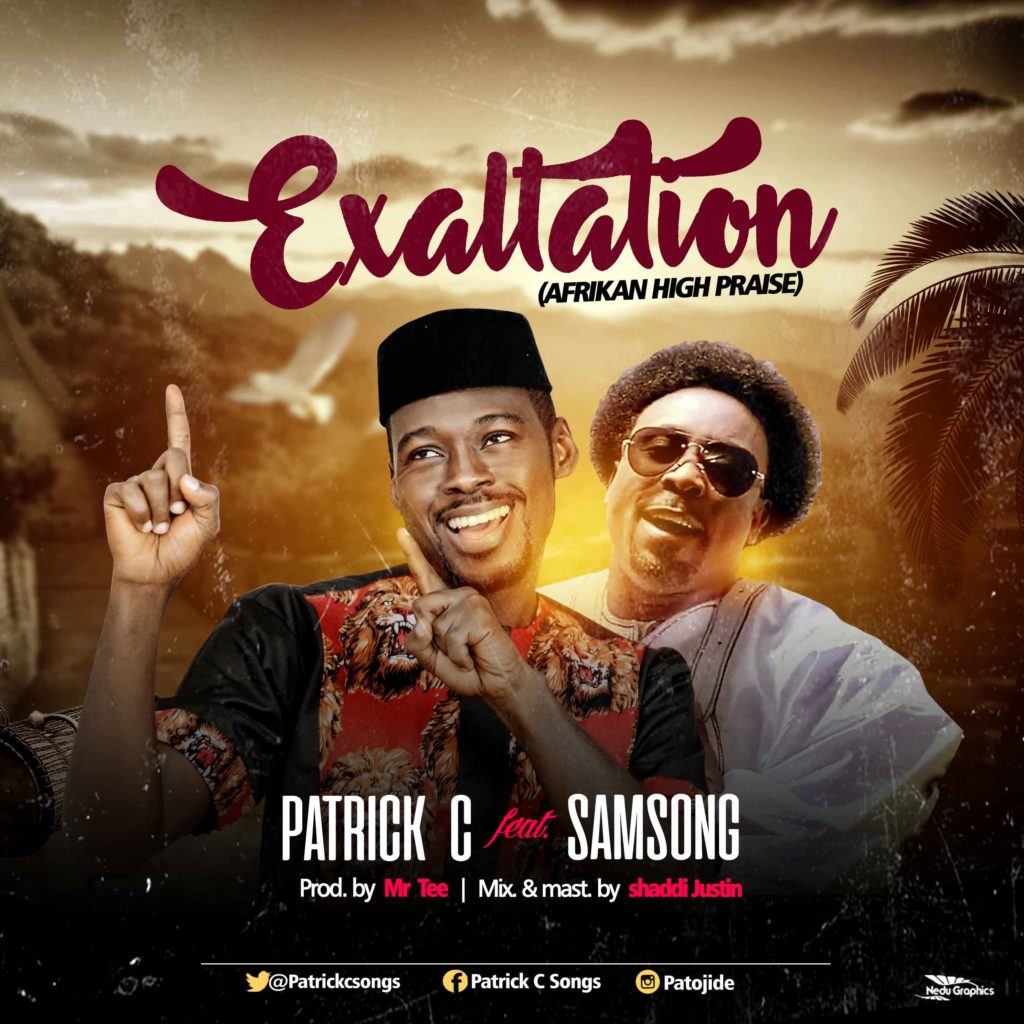 Patrick-C-Exalted-Featuring-Sam-Song-Cover-Design